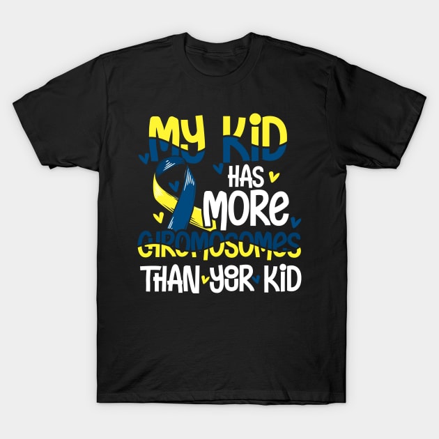 children down syndrome disability T-Shirt by ShirtsShirtsndmoreShirts